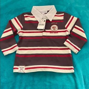 New pumpkin patch size 12-18 polo shirt